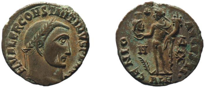 RIC VI Alexandria 163, реверс, bm