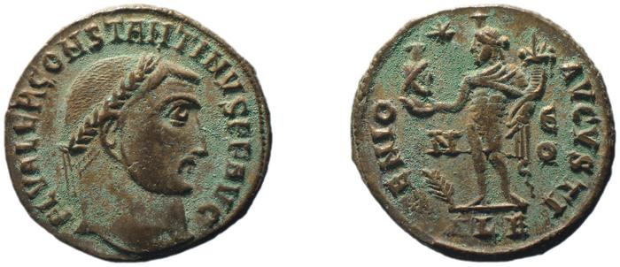 RIC VI Alexandria 163, реверс, bm