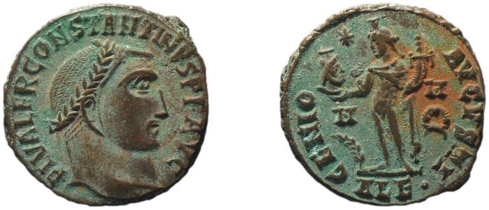 RIC VI Alexandria 163, реверс, bm