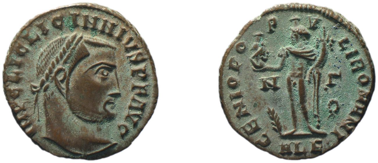 RIC VII Alexandria 5, аверс, bm