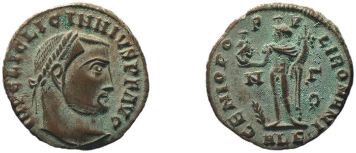 RIC VII Alexandria 5, реверс, bm