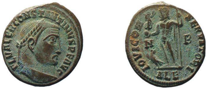 RIC VII Alexandria 6, реверс, bm