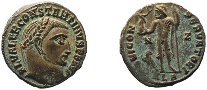 RIC VII Alexandria 6, реверс, bm