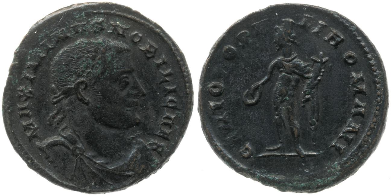 RIC VI Londinium 65, аверс, Британский музей
