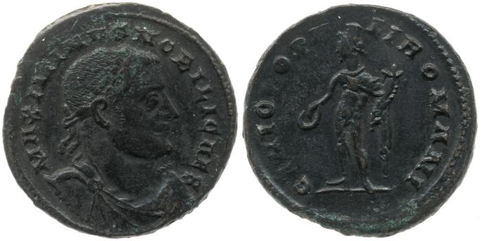 RIC VI Londinium 65, реверс, Британский музей