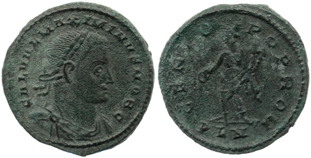 RIC VI Londinium 89a, аверс, Британский музей