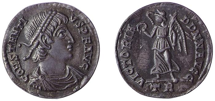 RIC VIII Treveri 178, реверс, bm