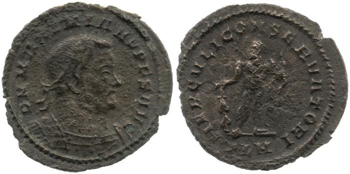RIC VI Londinium 91, реверс, bm
