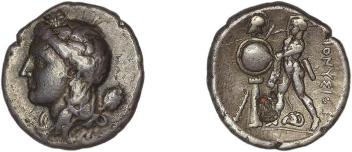 реверс Dionysius of Heracleia Heracleia Pontica Waddington 1908 38-40