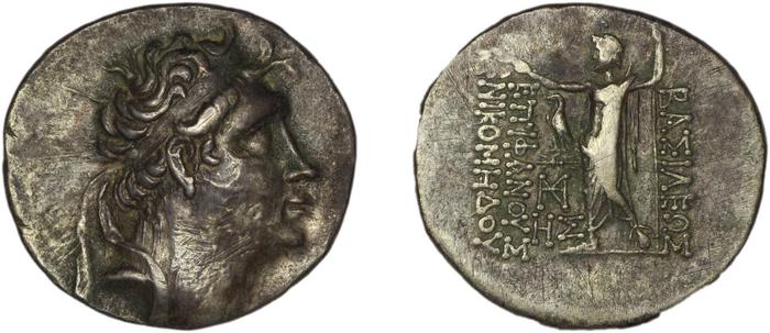 Nicomedes IV of Bithynia Bithynia Waddington 1908 40, реверс, Британский музей