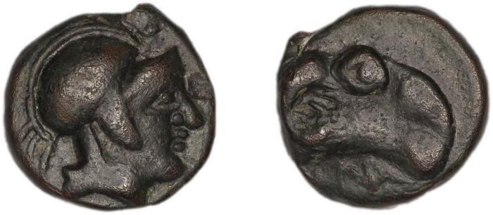Clazomenae Dengate 1967 IIIN, реверс, bm