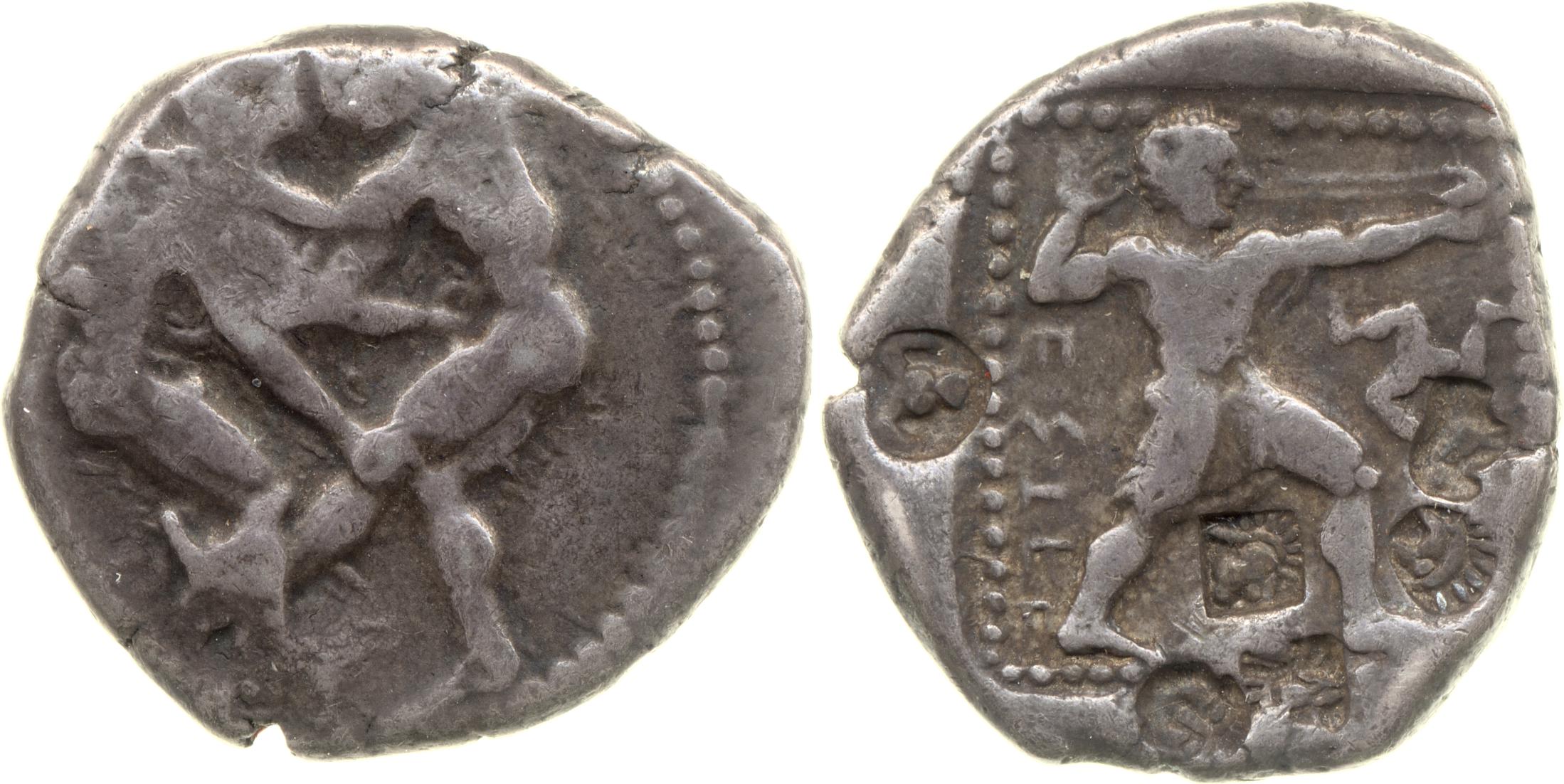 Aspendus Babelon 1907 855-67, аверс, bm