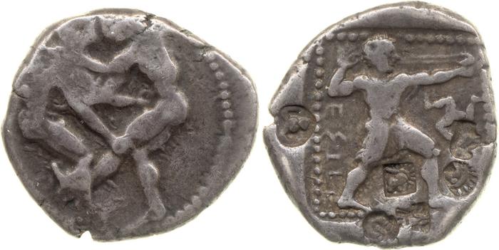 Aspendus Babelon 1907 855-67, реверс, bm