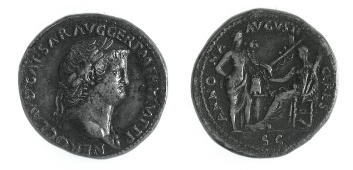 RIC I (second edition) Nero 137, реверс, bm