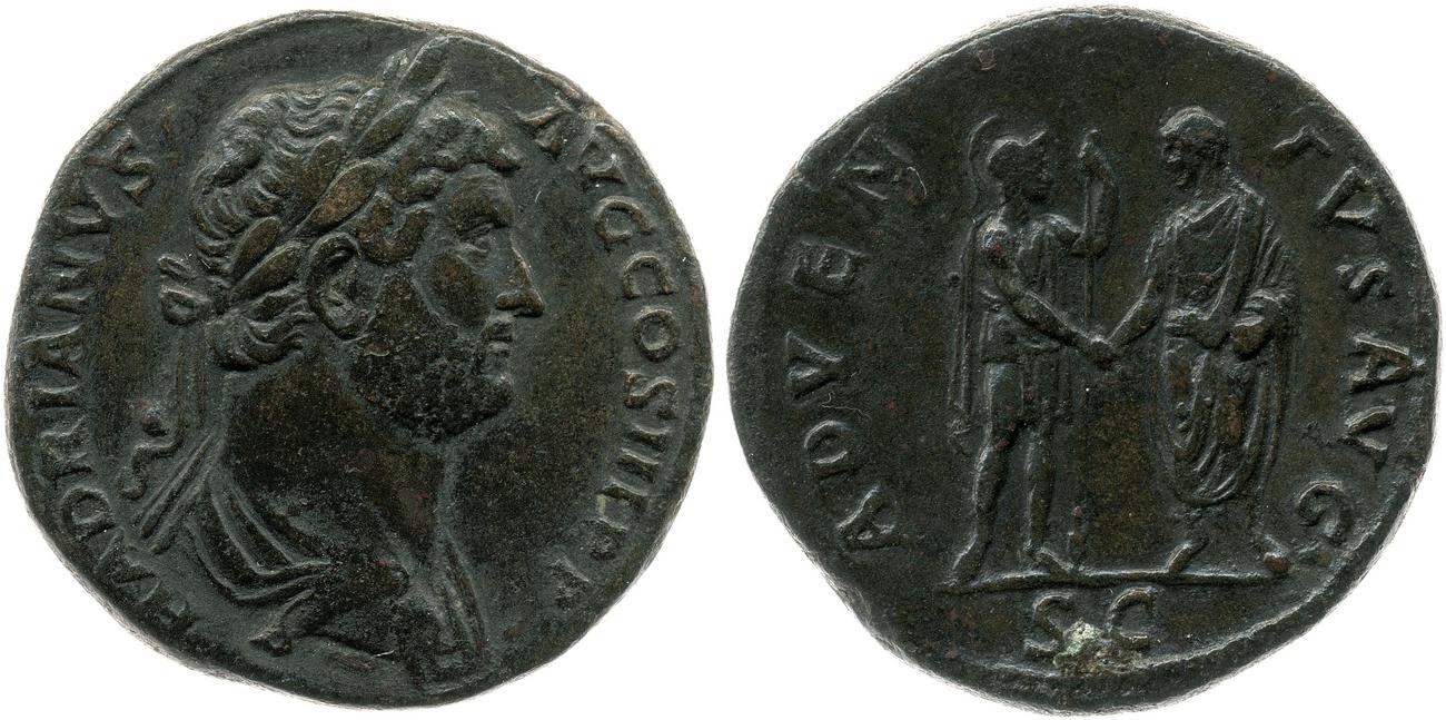 obverse RIC II, Part 3 (second edition) Hadrian 2070