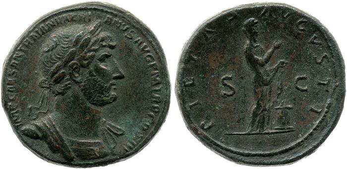 реверс RIC II, Part 3 (second edition) Hadrian 471