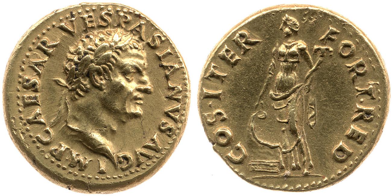 аверс RIC II, Part 1 (second edition) Vespasian 1305