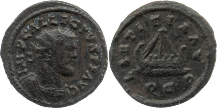 реверс RIC V Allectus 124