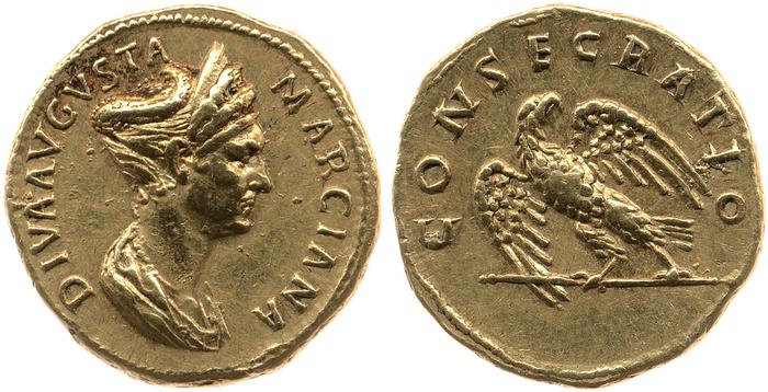 RIC II Trajan 743, реверс, bm