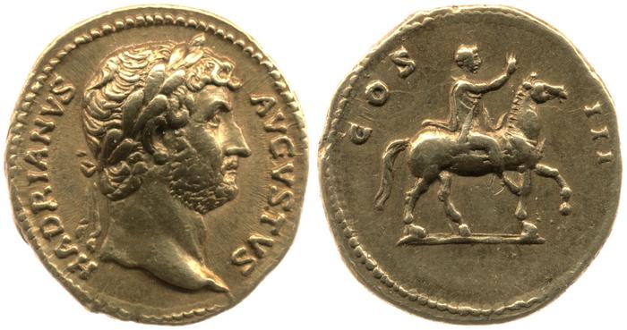 RIC II, Part 3 (second edition) Hadrian 781, реверс, bm