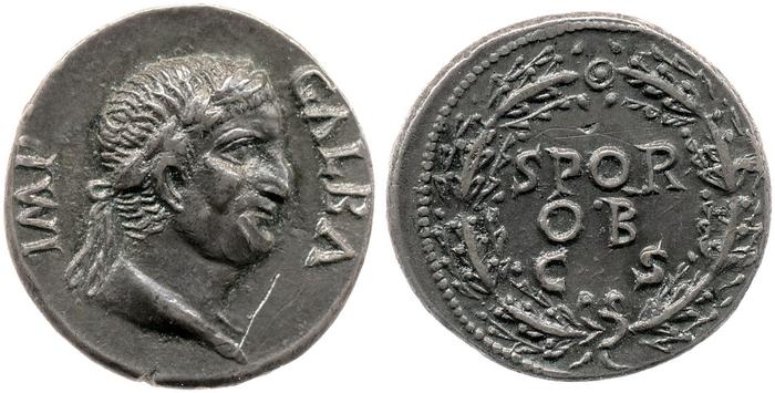 реверс RIC I (second edition) Galba 166
