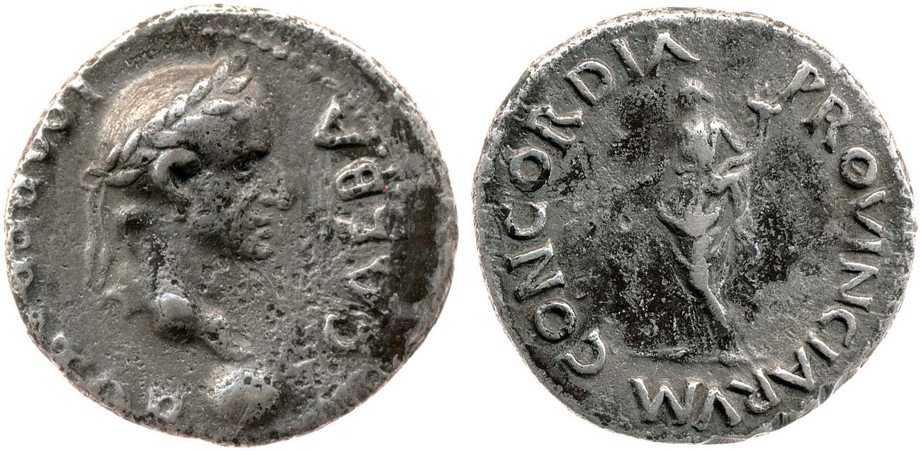 RIC I (second edition) Galba 35, аверс, bm