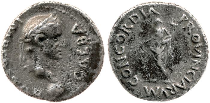 RIC I (second edition) Galba 35, реверс, bm