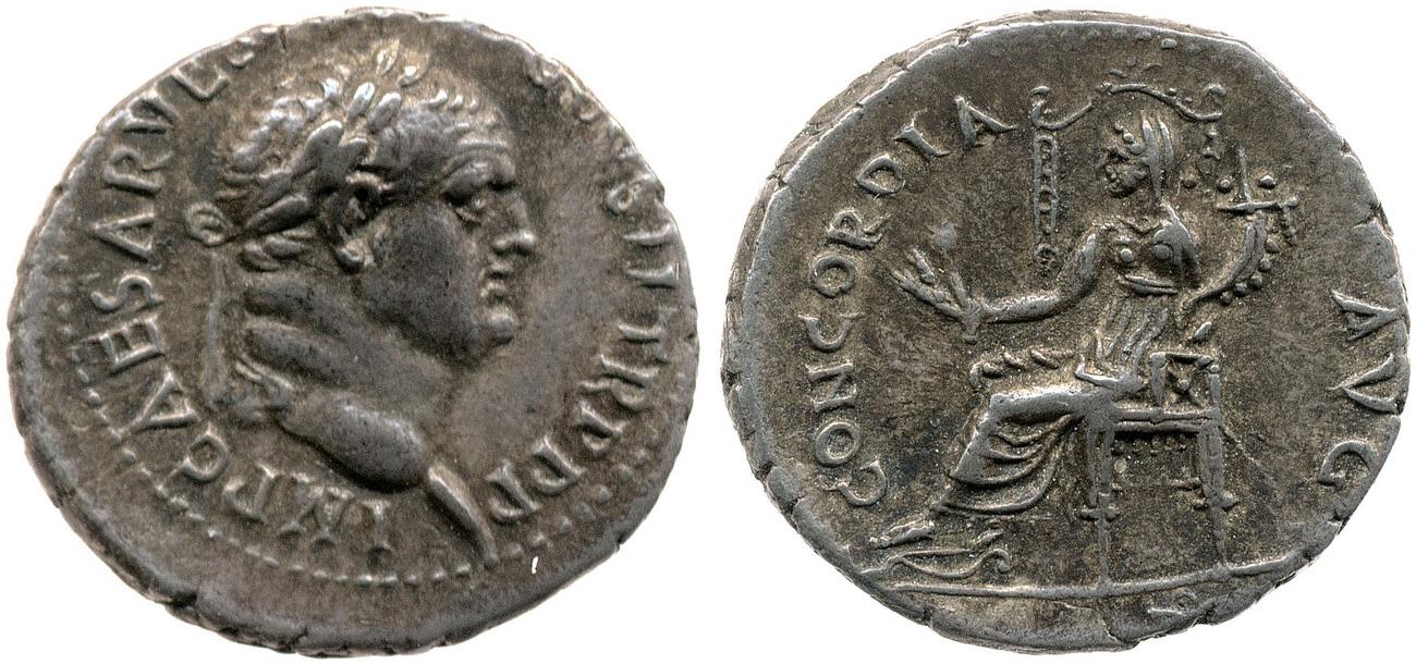 аверс RIC II, Part 1 (second edition) Vespasian 1409