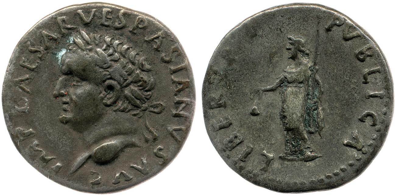 аверс RIC II, Part 1 (second edition) Vespasian 1339