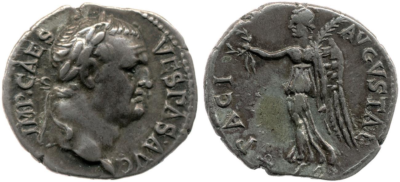 аверс RIC II, Part 1 (second edition) Vespasian 1406