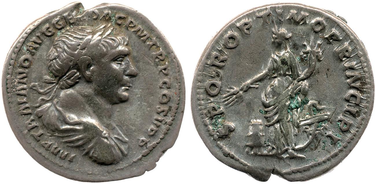аверс RIC II Trajan 167