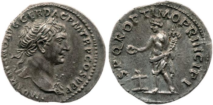 RIC II Trajan 183, реверс, bm