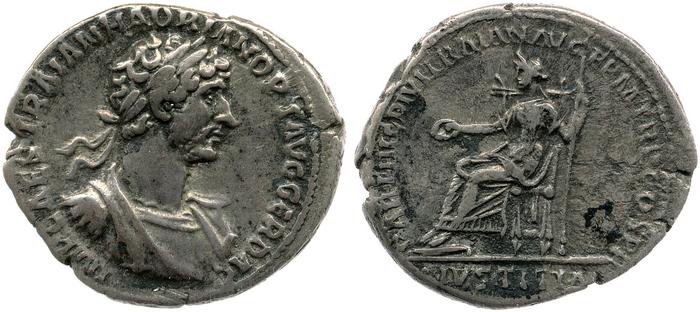 реверс RIC II, Part 3 (second edition) Hadrian 20