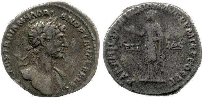 реверс RIC II, Part 3 (second edition) Hadrian 24