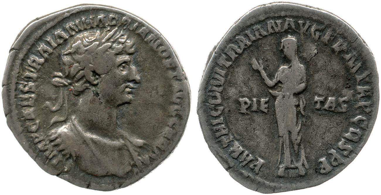 obverse RIC II, Part 3 (second edition) Hadrian 25