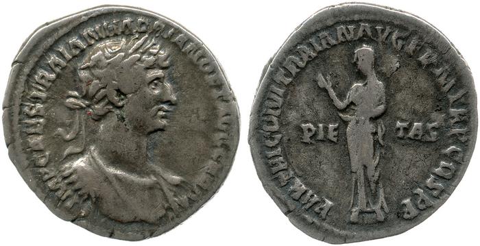 reverse RIC II, Part 3 (second edition) Hadrian 25