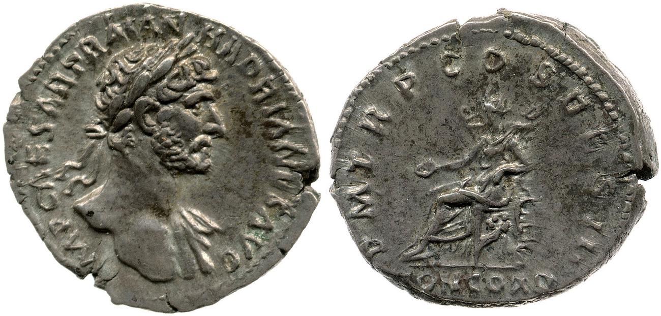 аверс RIC II, Part 3 (second edition) Hadrian 79