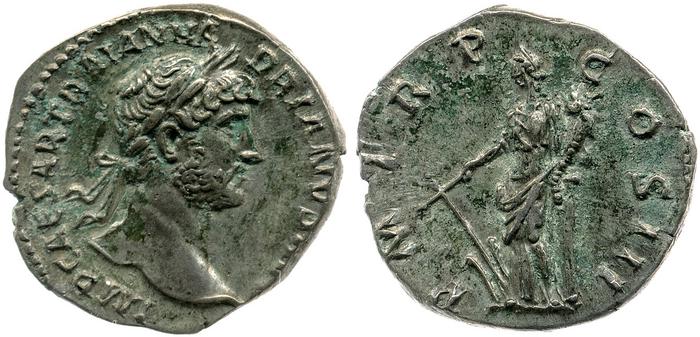 RIC II, Part 3 (second edition) Hadrian 392, реверс, bm