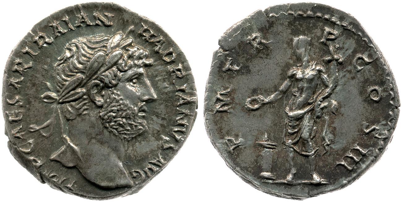 аверс RIC II, Part 3 (second edition) Hadrian 532