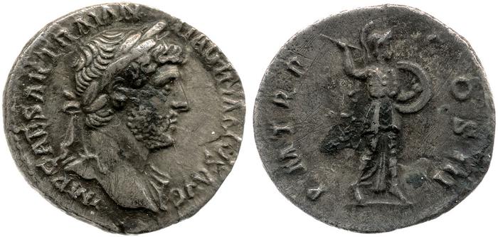 RIC II, Part 3 (second edition) Hadrian 516, реверс, bm