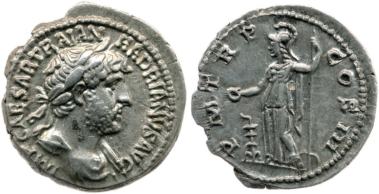 obverse RIC II, Part 3 (second edition) Hadrian 581