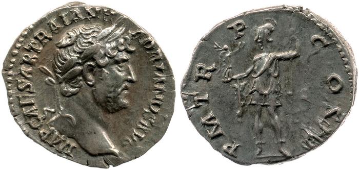reverse RIC II, Part 3 (second edition) Hadrian 597