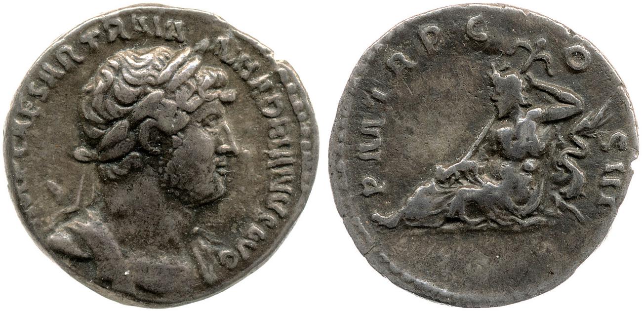аверс RIC II, Part 3 (second edition) Hadrian 522