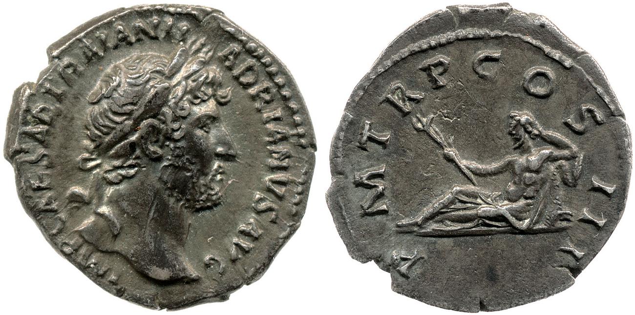 аверс RIC II, Part 3 (second edition) Hadrian 520