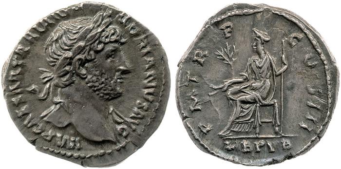 RIC II, Part 3 (second edition) Hadrian 363, реверс, bm