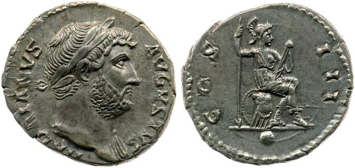 реверс RIC II, Part 3 (second edition) Hadrian 861
