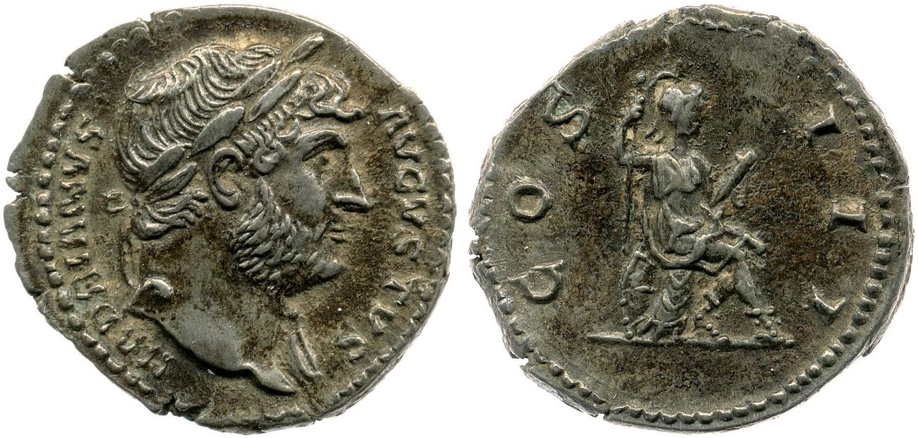 аверс RIC II, Part 3 (second edition) Hadrian 860