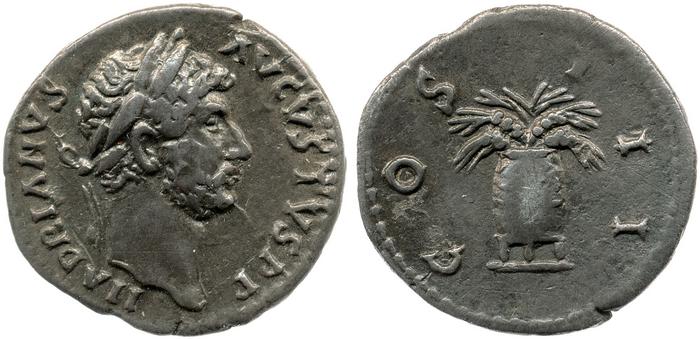 реверс RIC II, Part 3 (second edition) Hadrian 3088