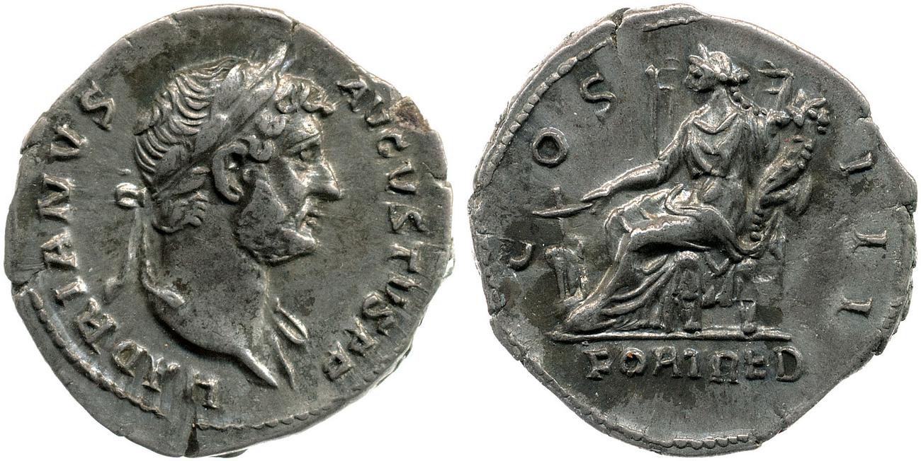 obverse RIC II, Part 3 (second edition) Hadrian 936