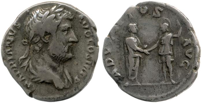 RIC II, Part 3 (second edition) Hadrian 1989, реверс, bm
